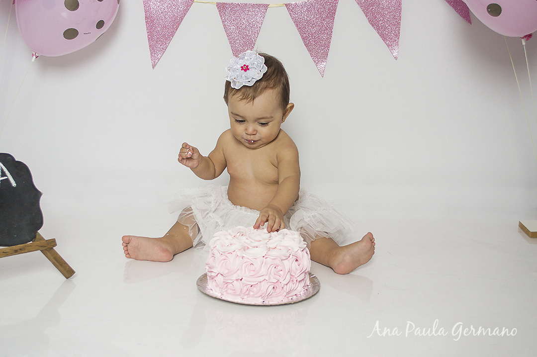 Smash the cake - menina