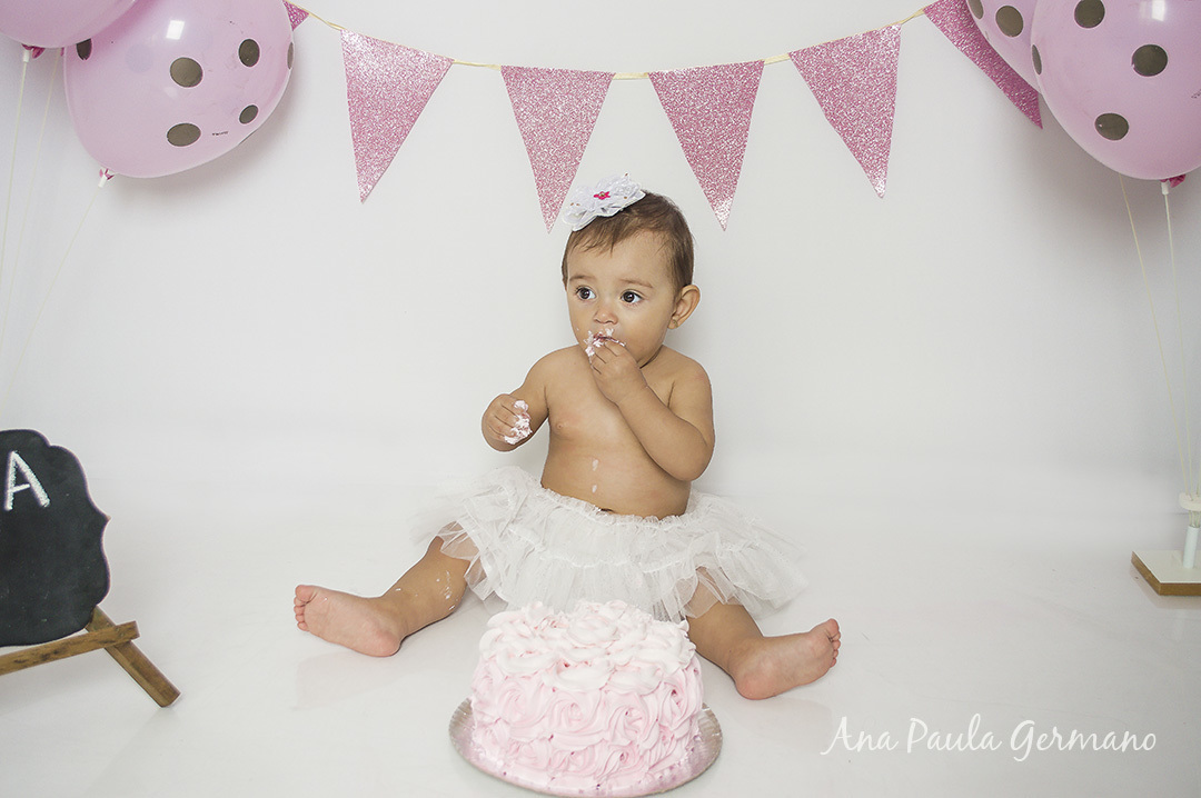 Smash the cake - menina