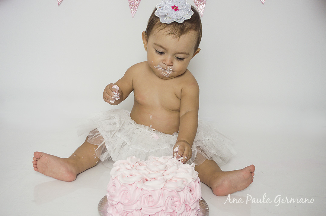 Smash the cake - menina