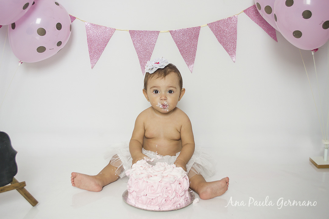 Smash the cake - menina