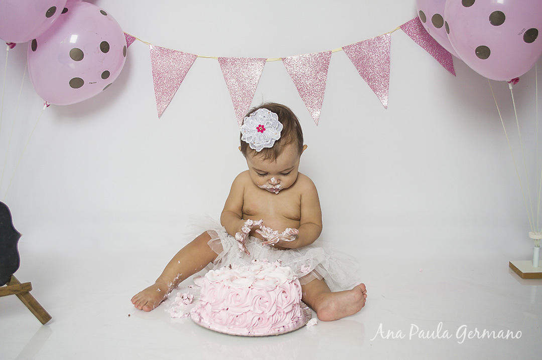 Smash the cake - menina