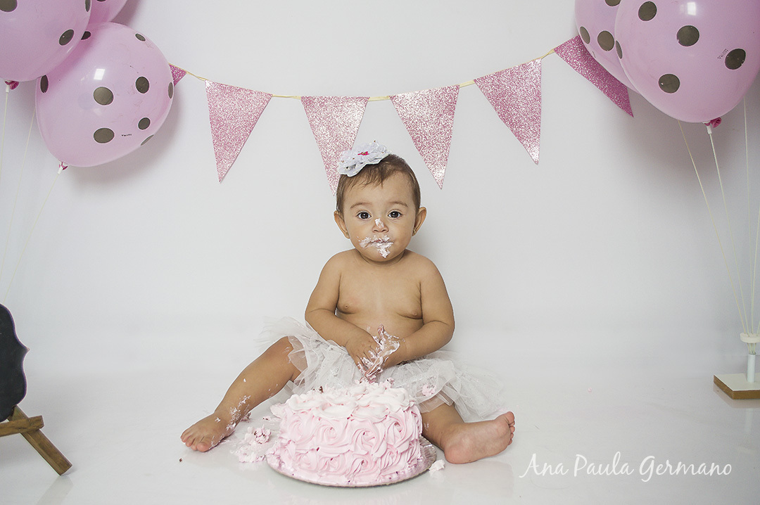 Smash the cake - menina