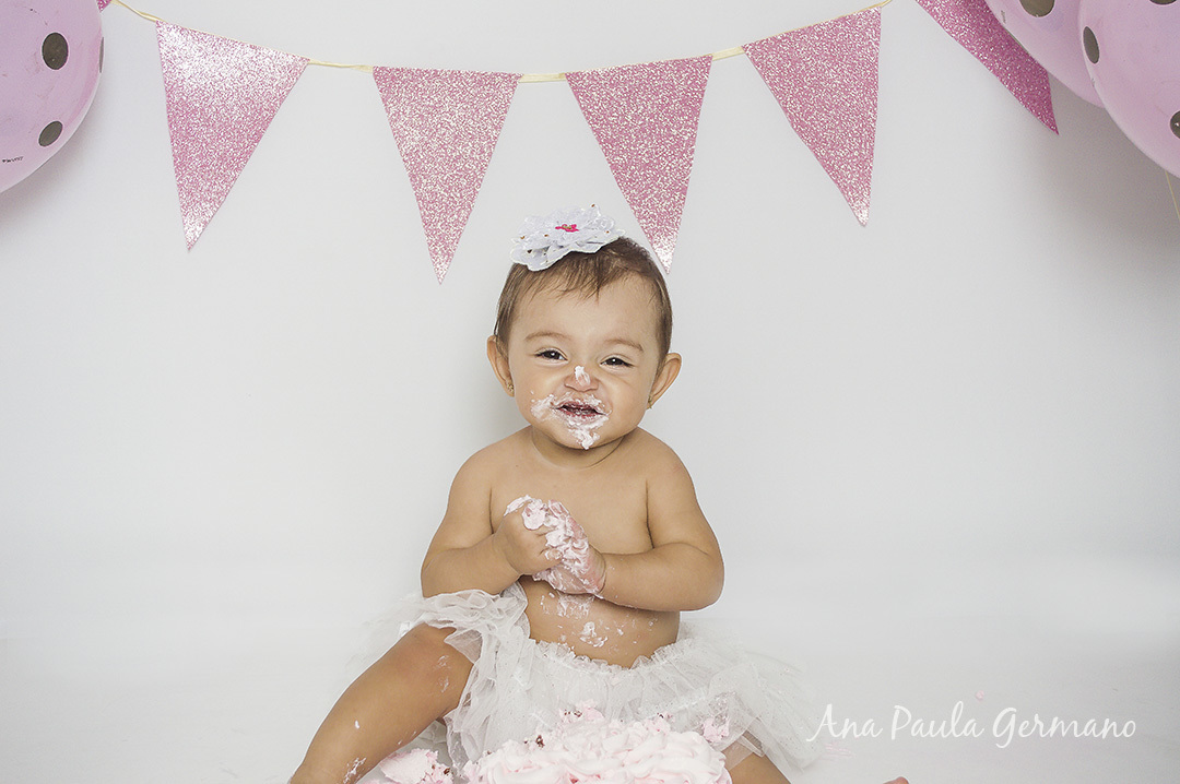 Smash the cake - menina