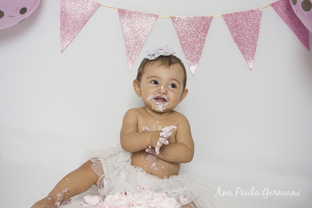 Smash the cake - menina