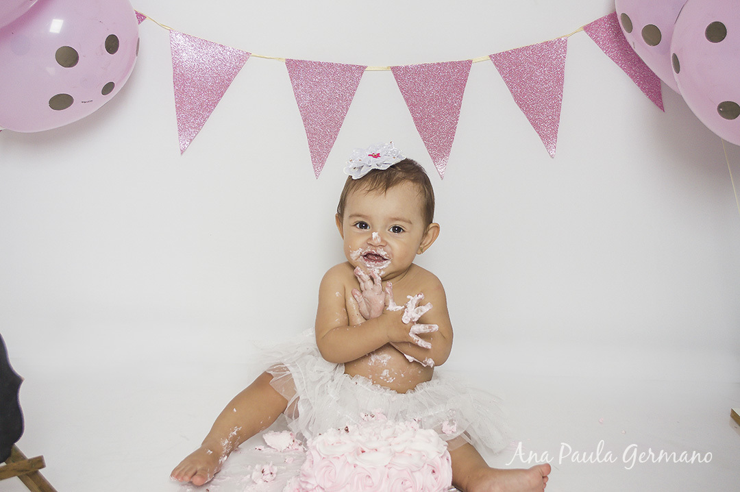 Smash the cake - menina