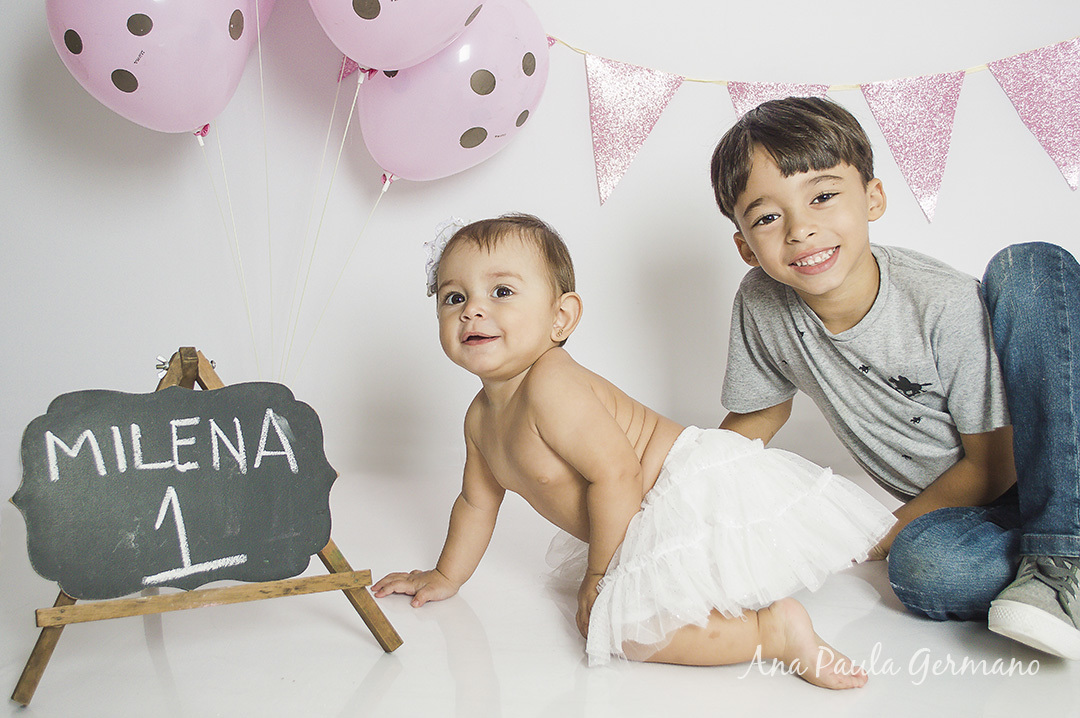 Smash the cake - menina