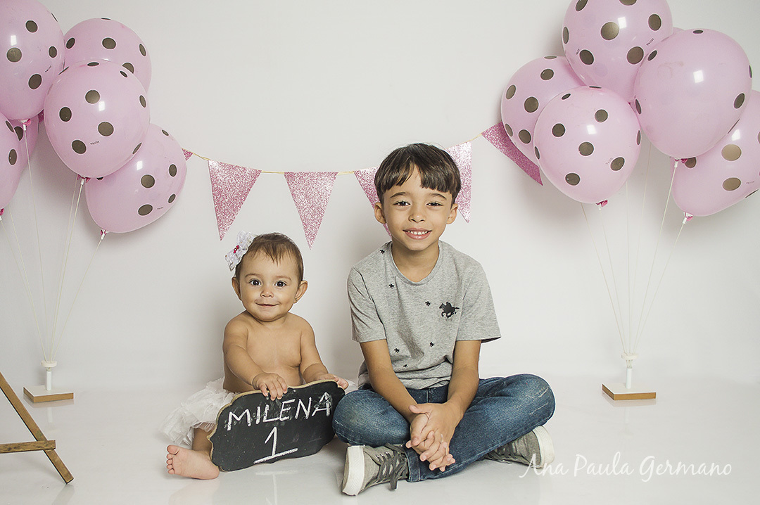 Smash the cake - menina