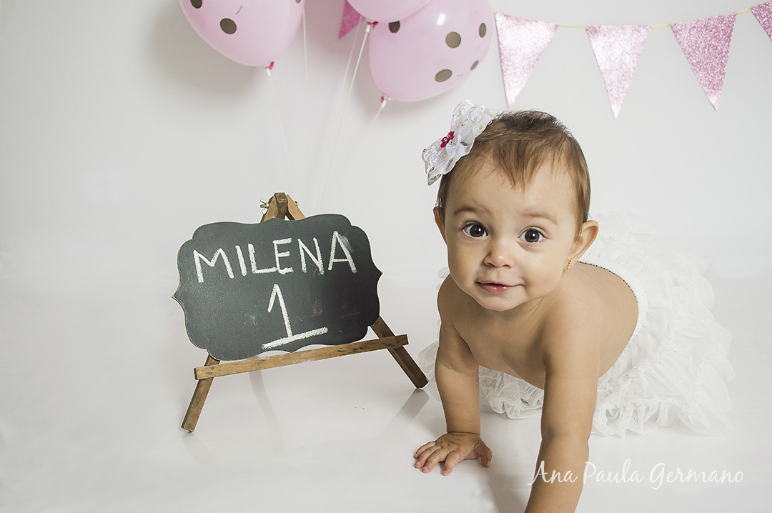 Smash the cake - menina