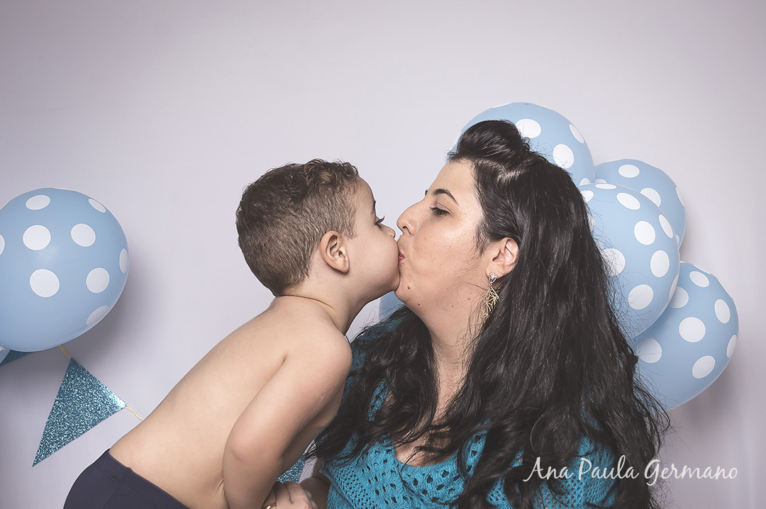 Smash the cake - 2 anos - menino