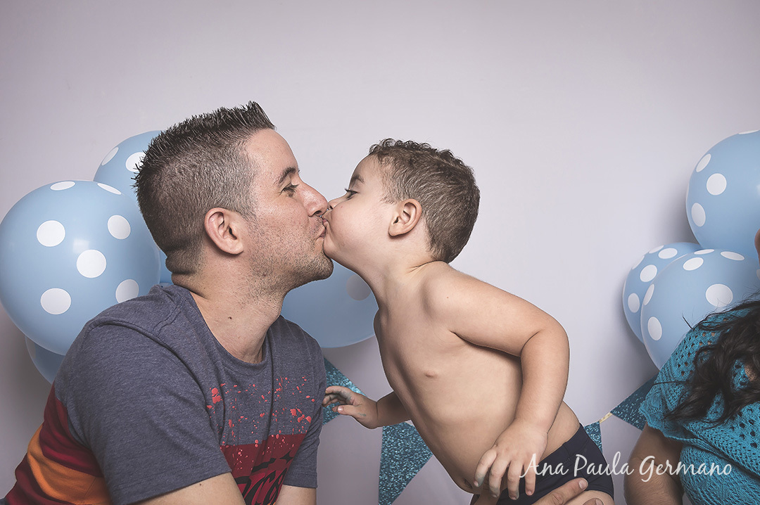 Smash the cake - 2 anos - menino