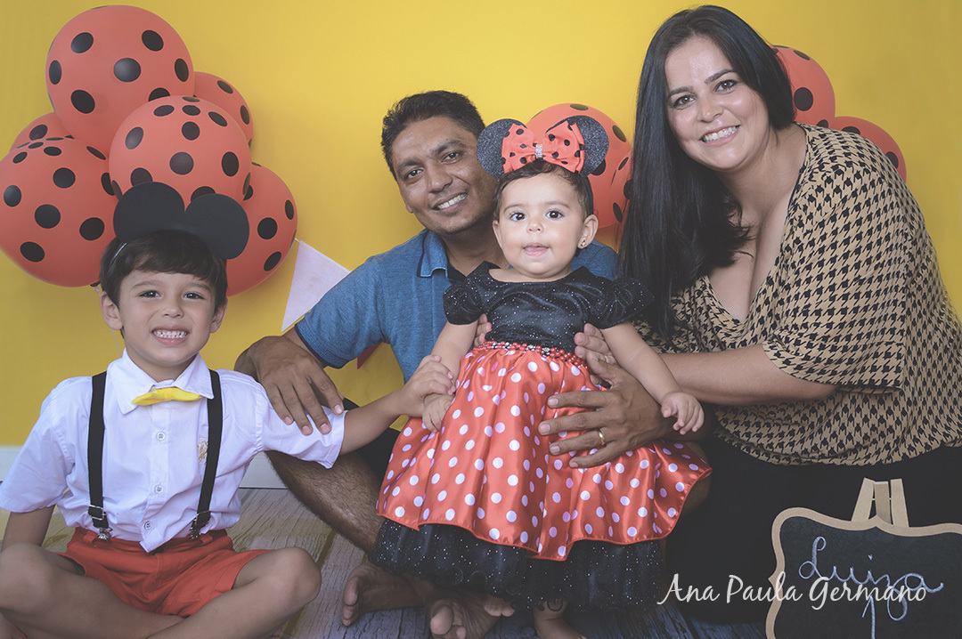 Smash the cake - menina - estúdio