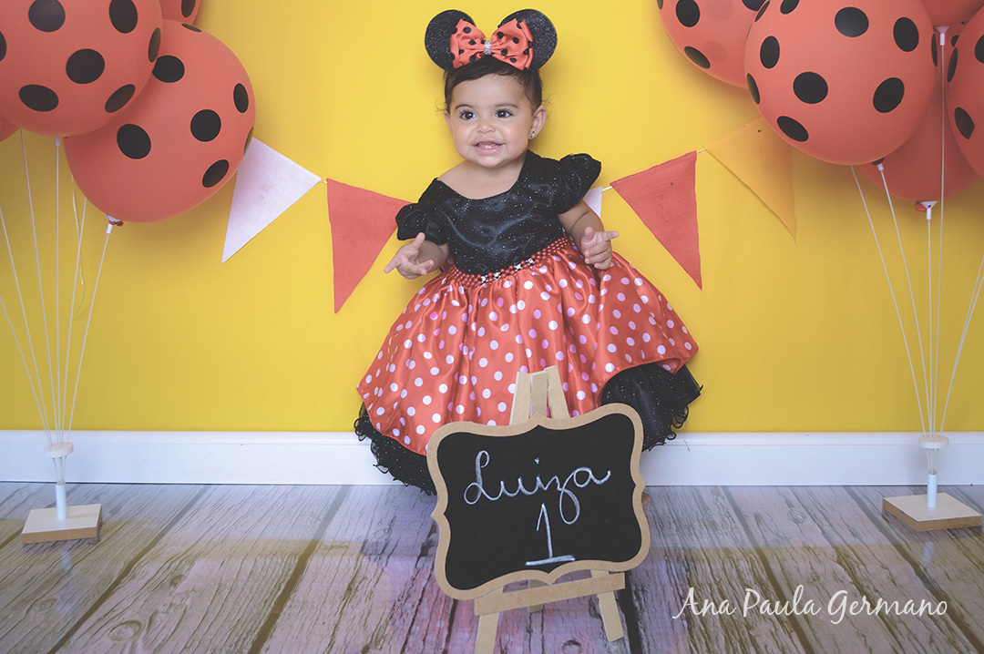 Smash the cake - menina - estúdio