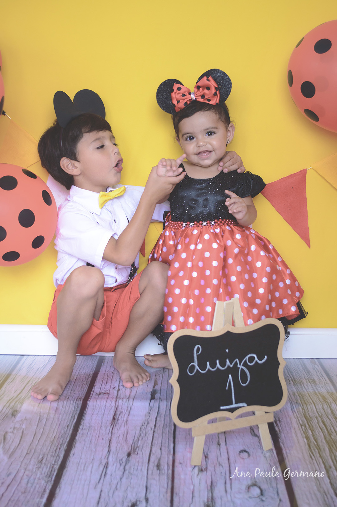 Smash the cake - menina - estúdio