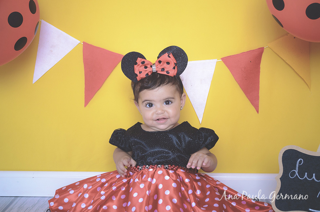 Smash the cake - menina - estúdio