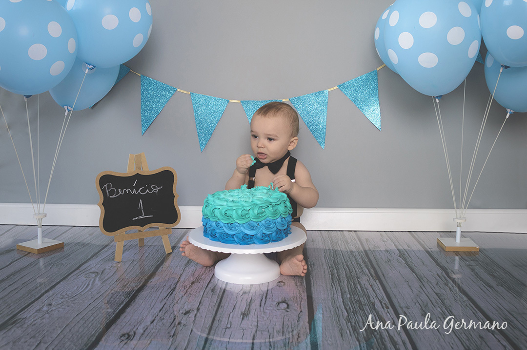 smash the cake menino