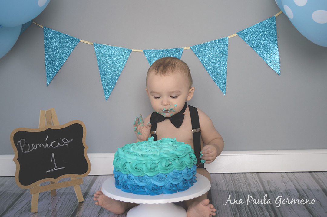 smash the cake menino