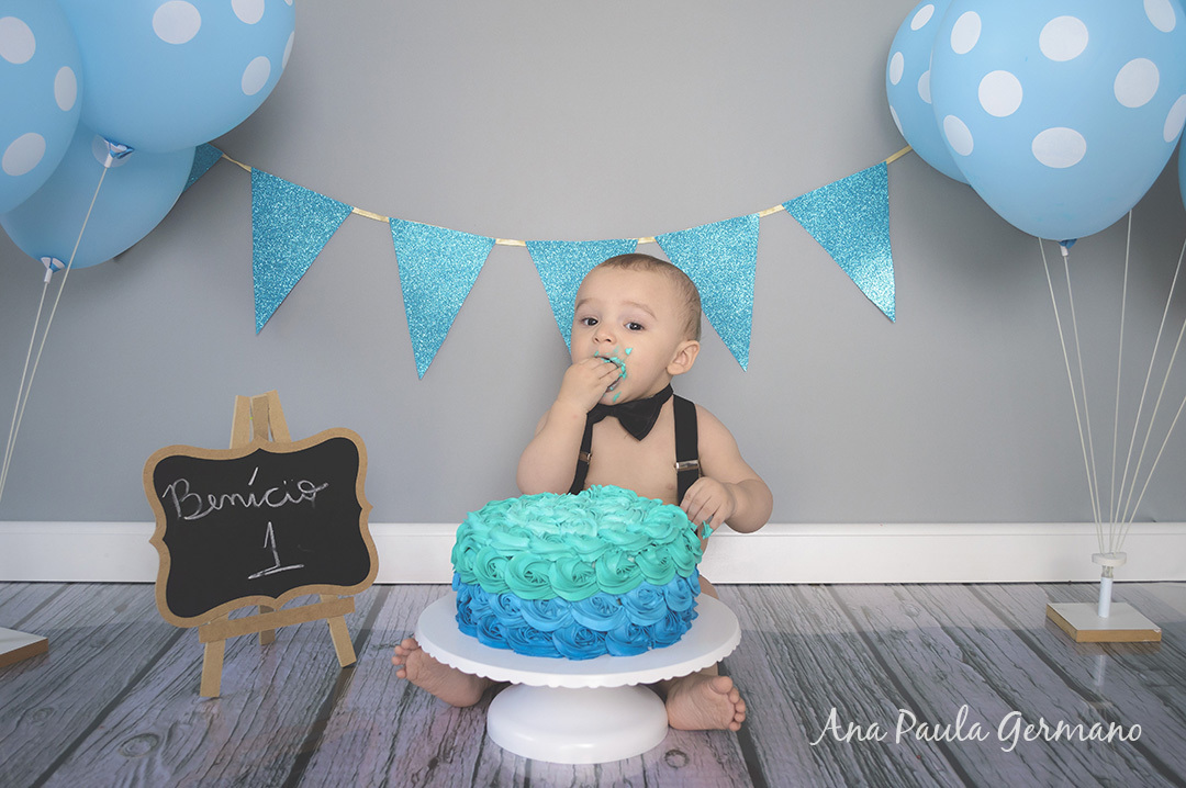 smash the cake menino