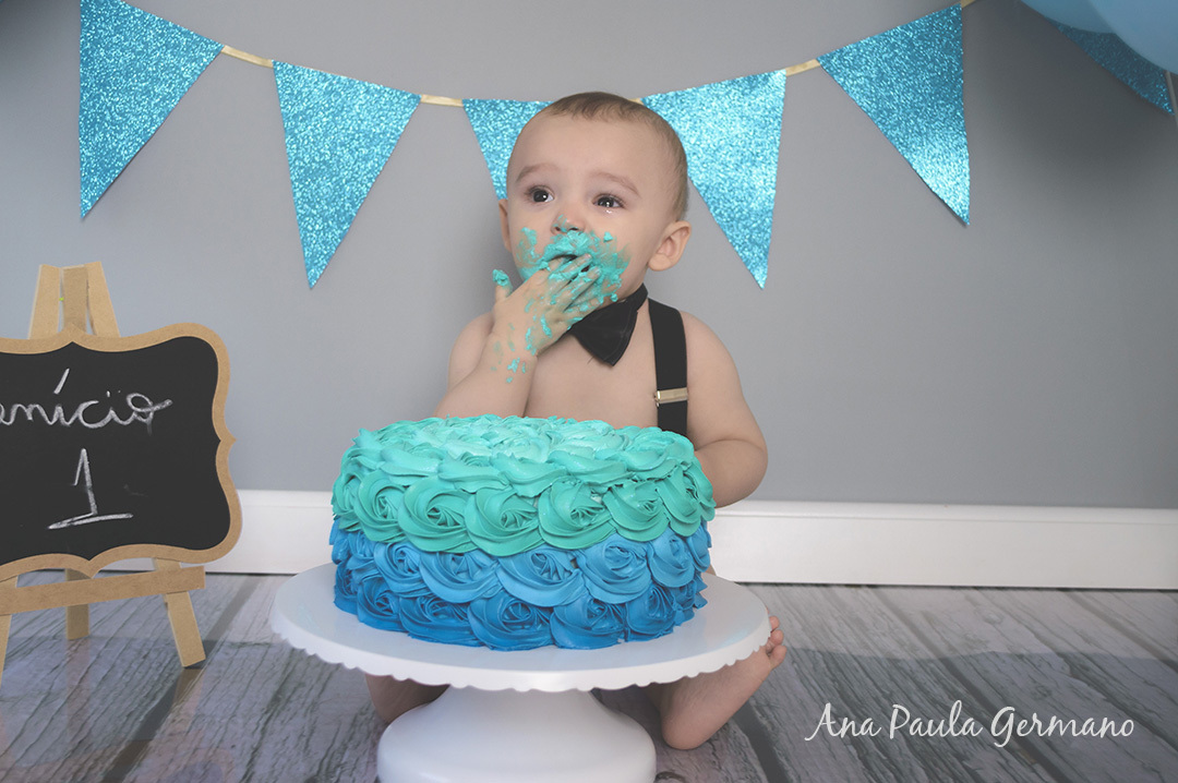 smash the cake menino