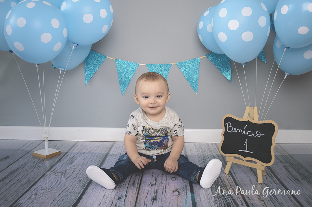 smash the cake menino