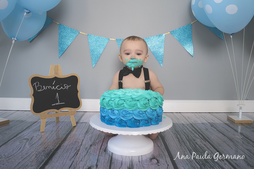 smash the cake menino