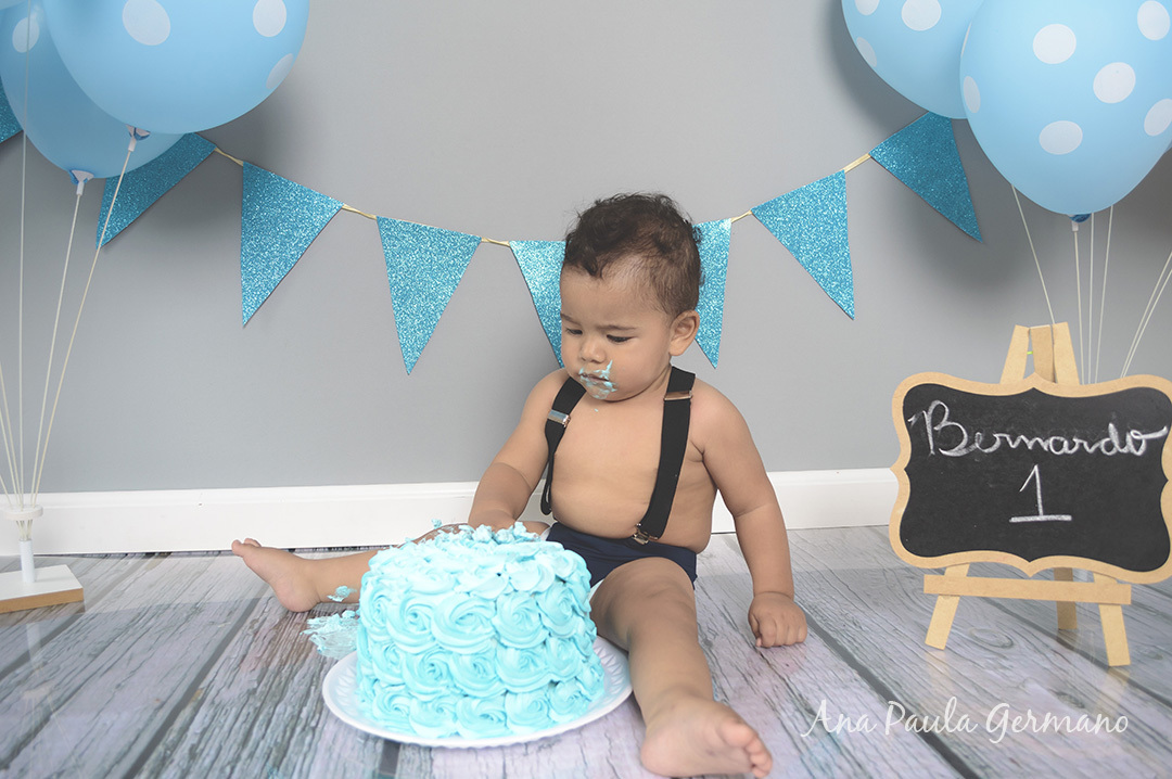 Smash the cake - menino