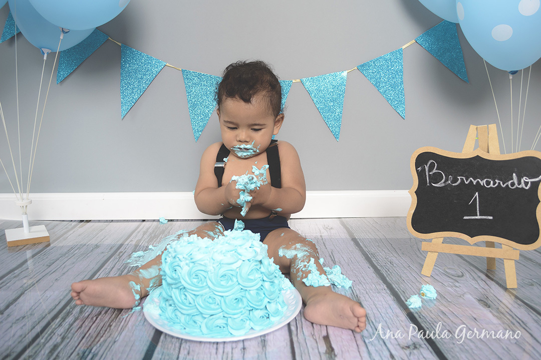 Smash the cake - menino