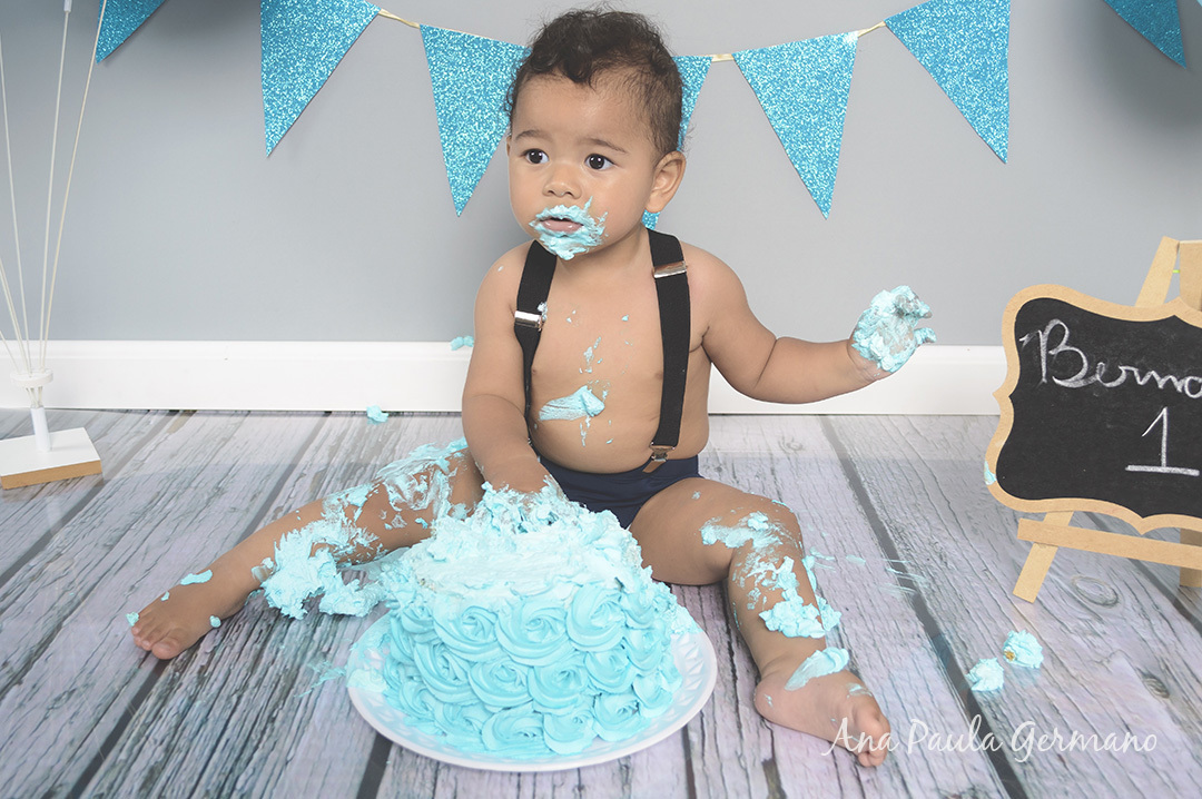 Smash the cake - menino