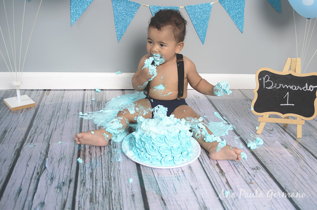 Smash the cake - menino