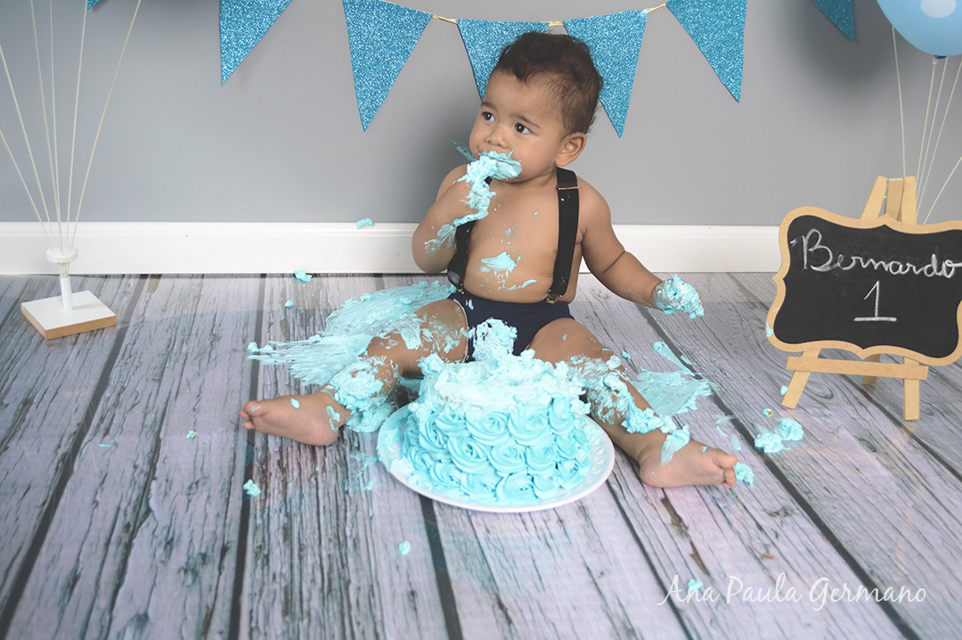 Smash the cake - menino