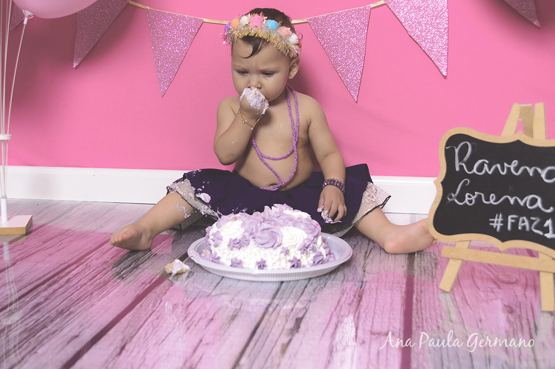 smash the cake - Estúdio - menina