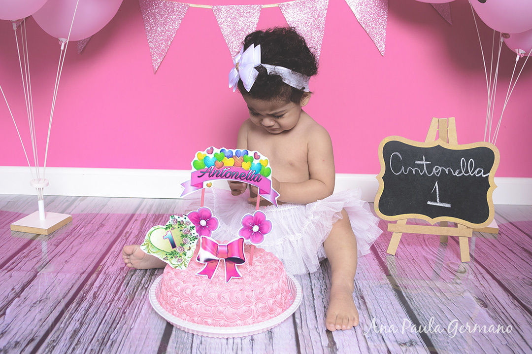 smash the cake - Estúdio - menina