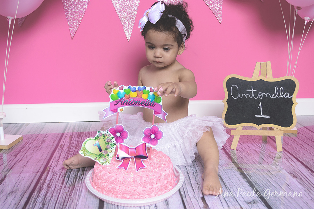 smash the cake - Estúdio - menina