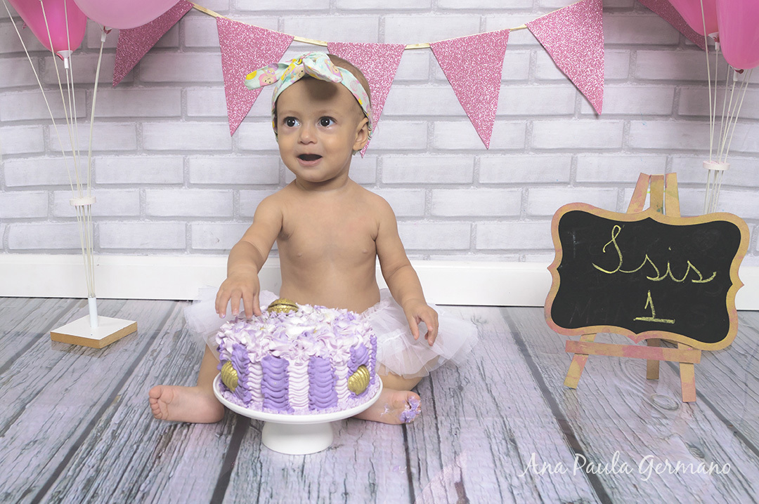 smash the cake estúdio menina