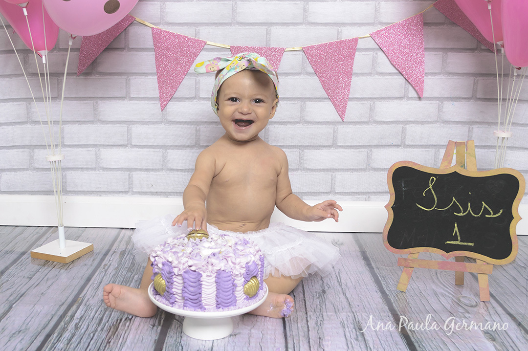 smash the cake estúdio menina