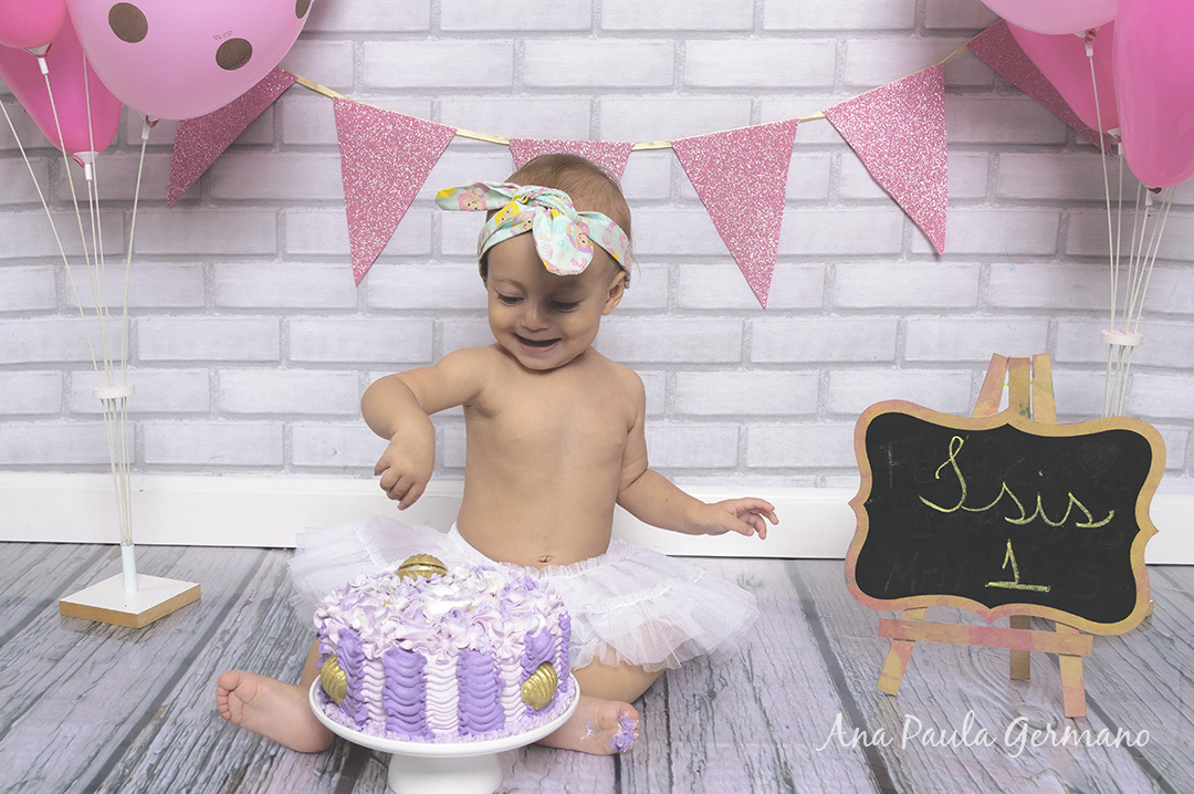 smash the cake estúdio menina