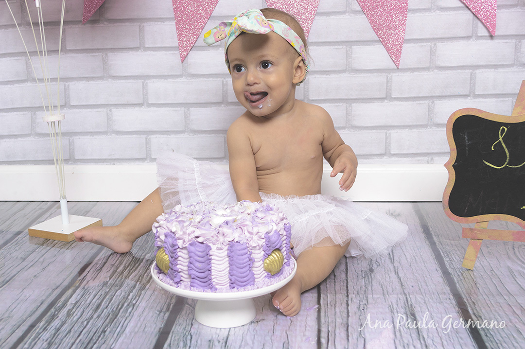 smash the cake estúdio menina