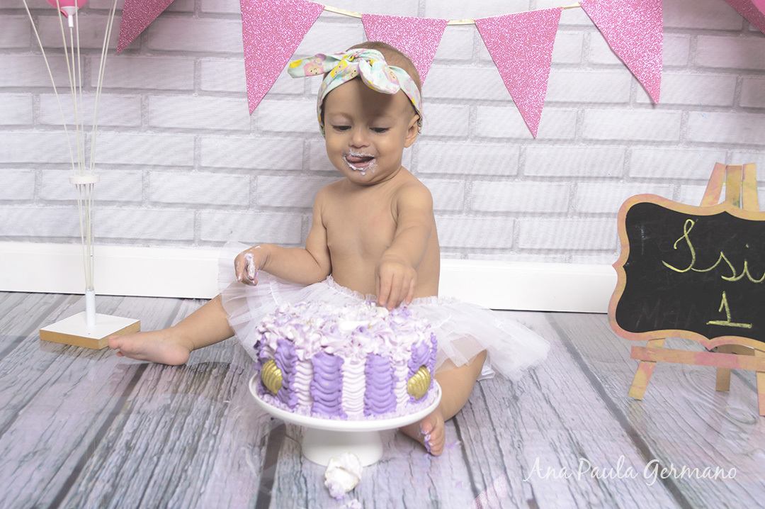 smash the cake estúdio menina