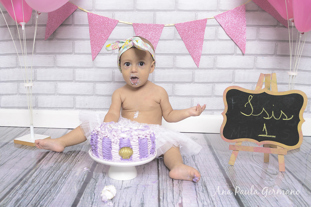 smash the cake estúdio menina