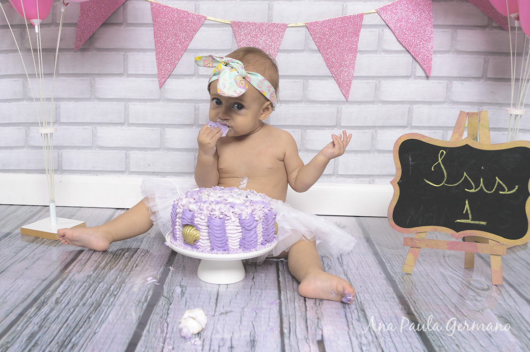 smash the cake estúdio menina