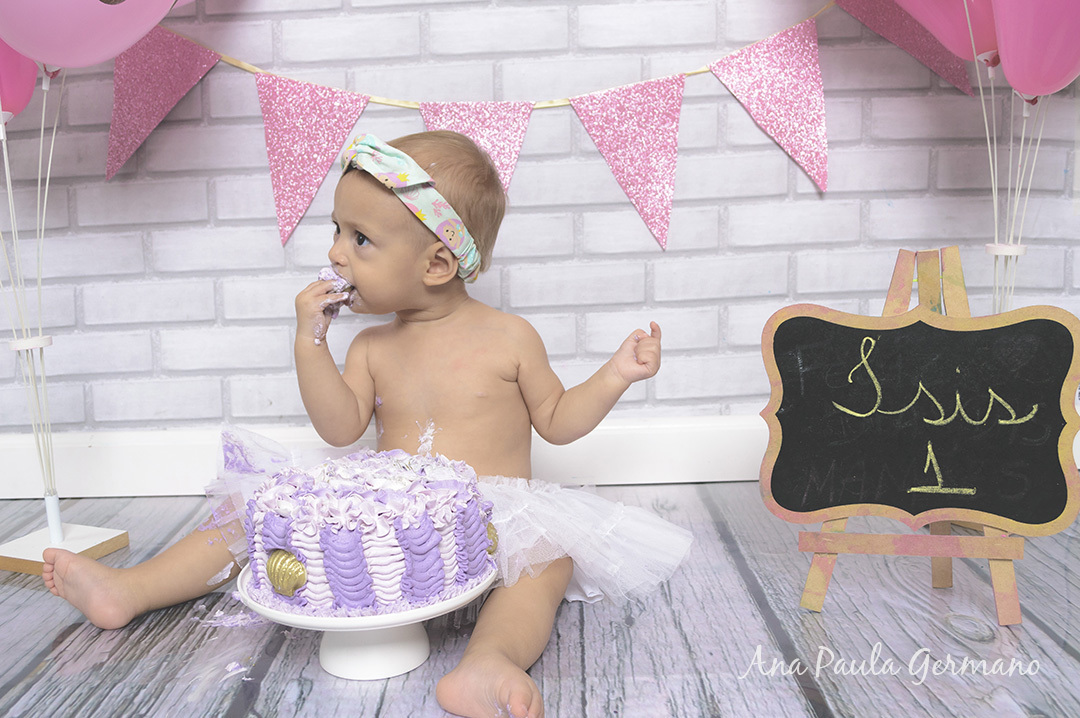 smash the cake estúdio menina