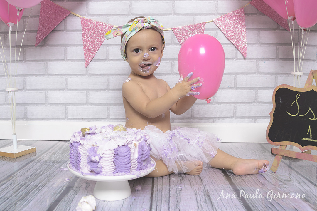 smash the cake estúdio menina