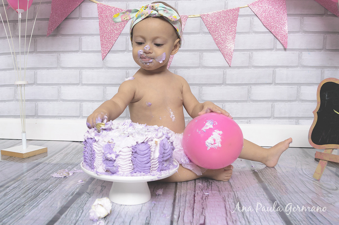 smash the cake estúdio menina