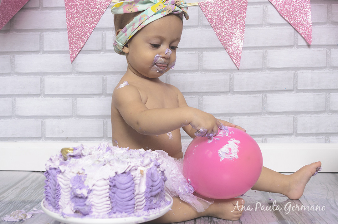 smash the cake estúdio menina