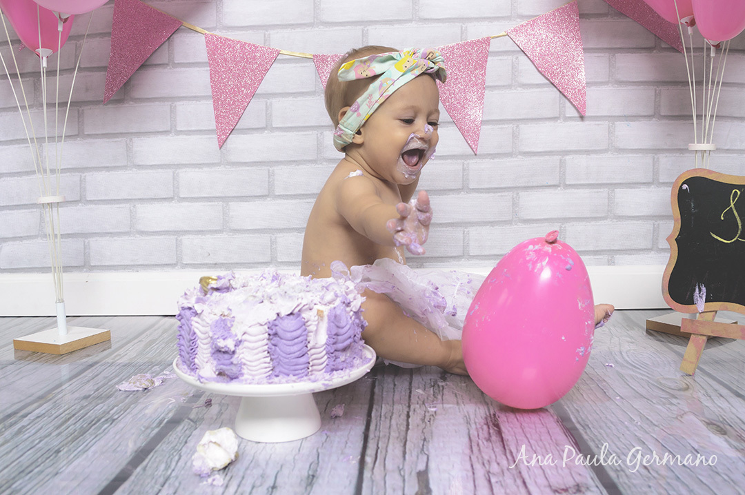 smash the cake estúdio menina