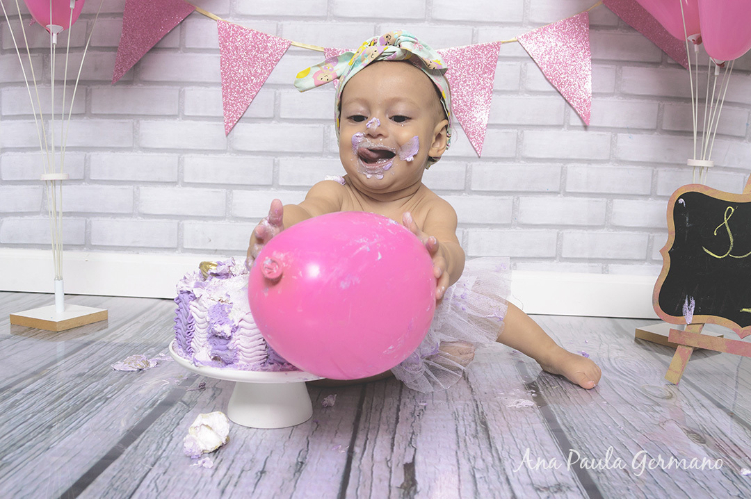 smash the cake estúdio menina