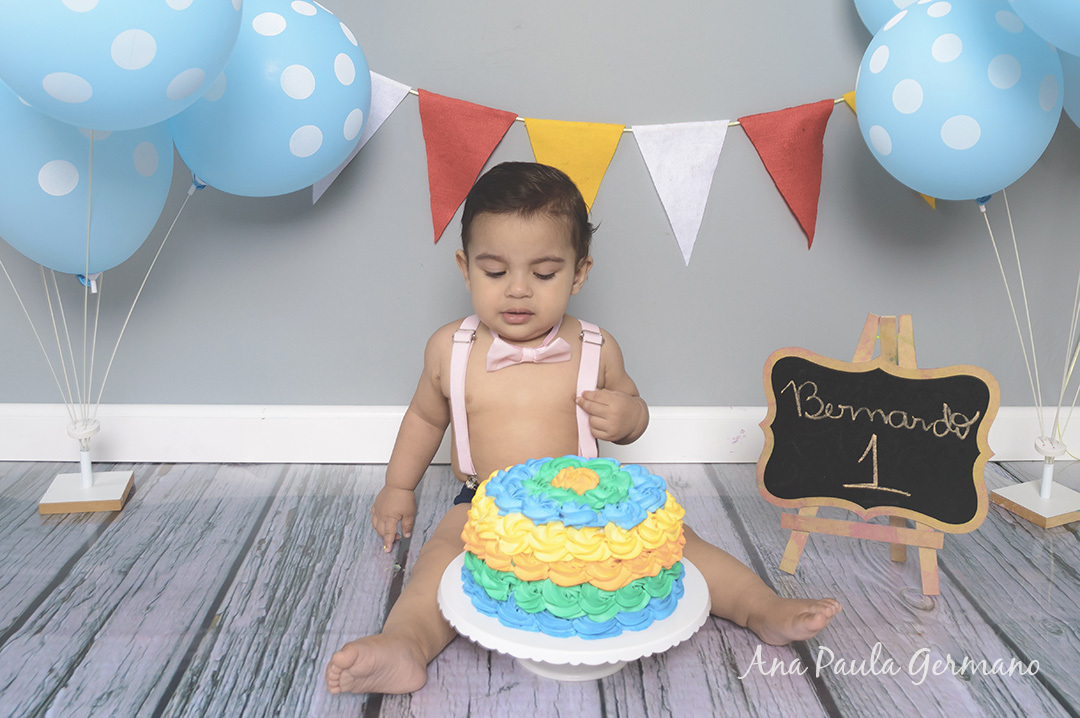 smash the cake menino