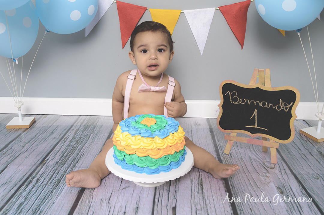 smash the cake menino