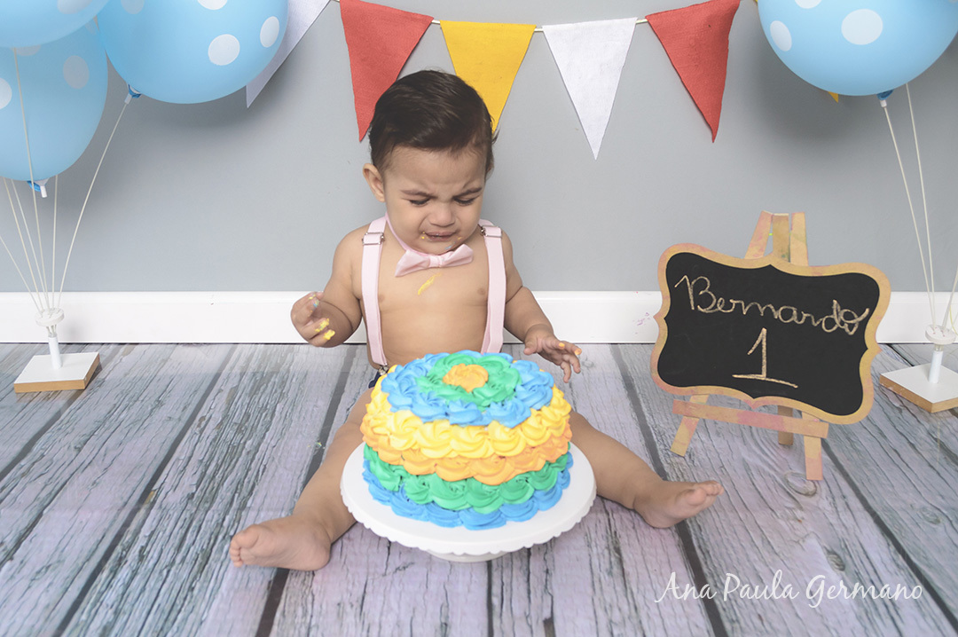 smash the cake menino