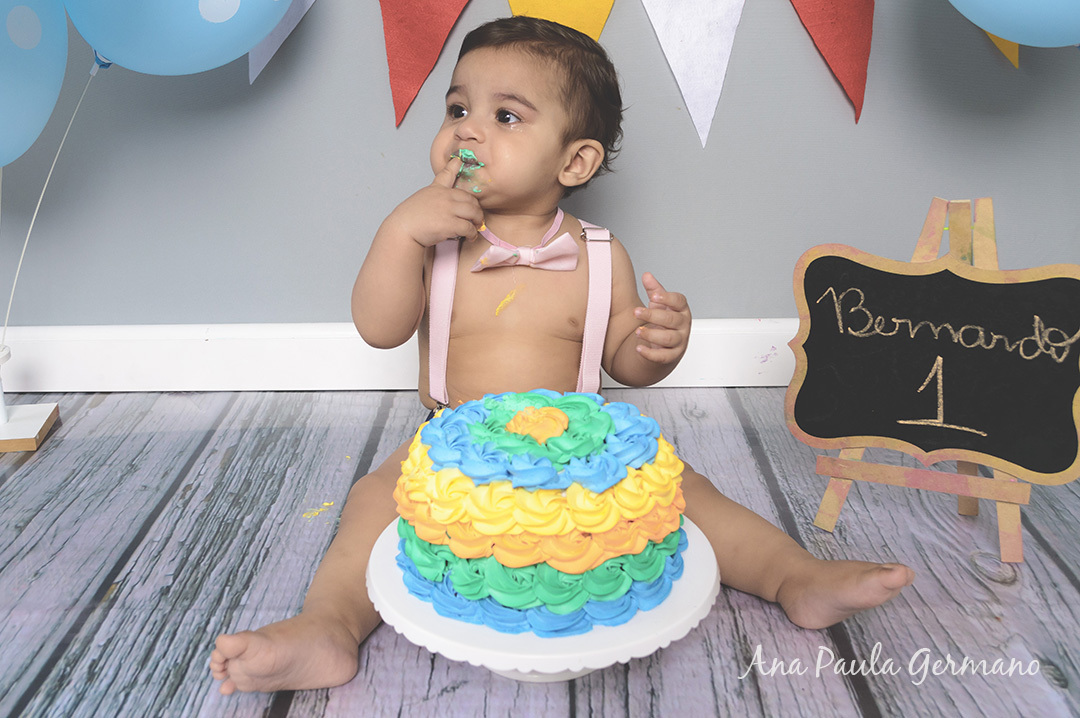 smash the cake menino