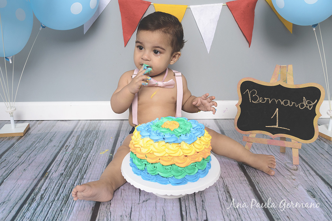 smash the cake menino